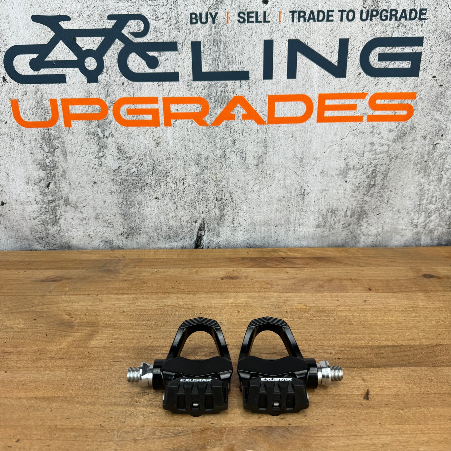 Exustar PS9 SA Single-Side Clipless Aluminum Indoor Cycling Pedals 661g