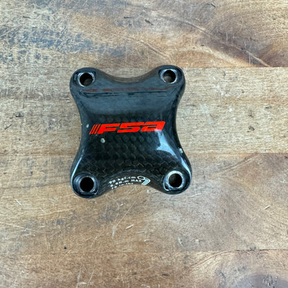 FSA OS Carbon Stem Front Faceplate 30g