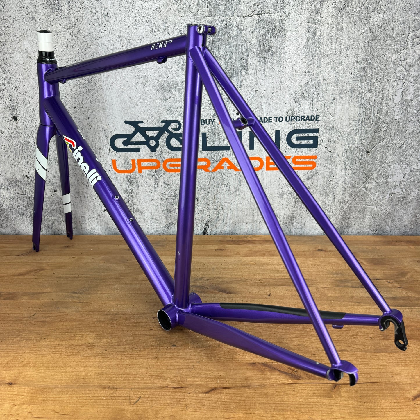 2018 Cinelli Nemo Tig Medium (53.5cm) Rim Brake Steel Frameset 700c 2360g