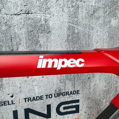 BMC Impec Equipe Team Red 53cm Rim Brake Carbon Frameset Performance Fit 700c