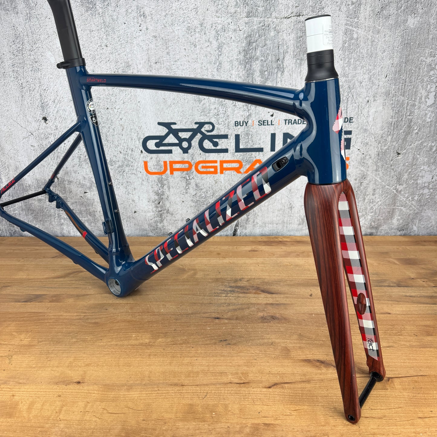 Mint! 2019 Specialized Allez Sprint 54cm Alloy Disc Frameset 700c Lumberjack