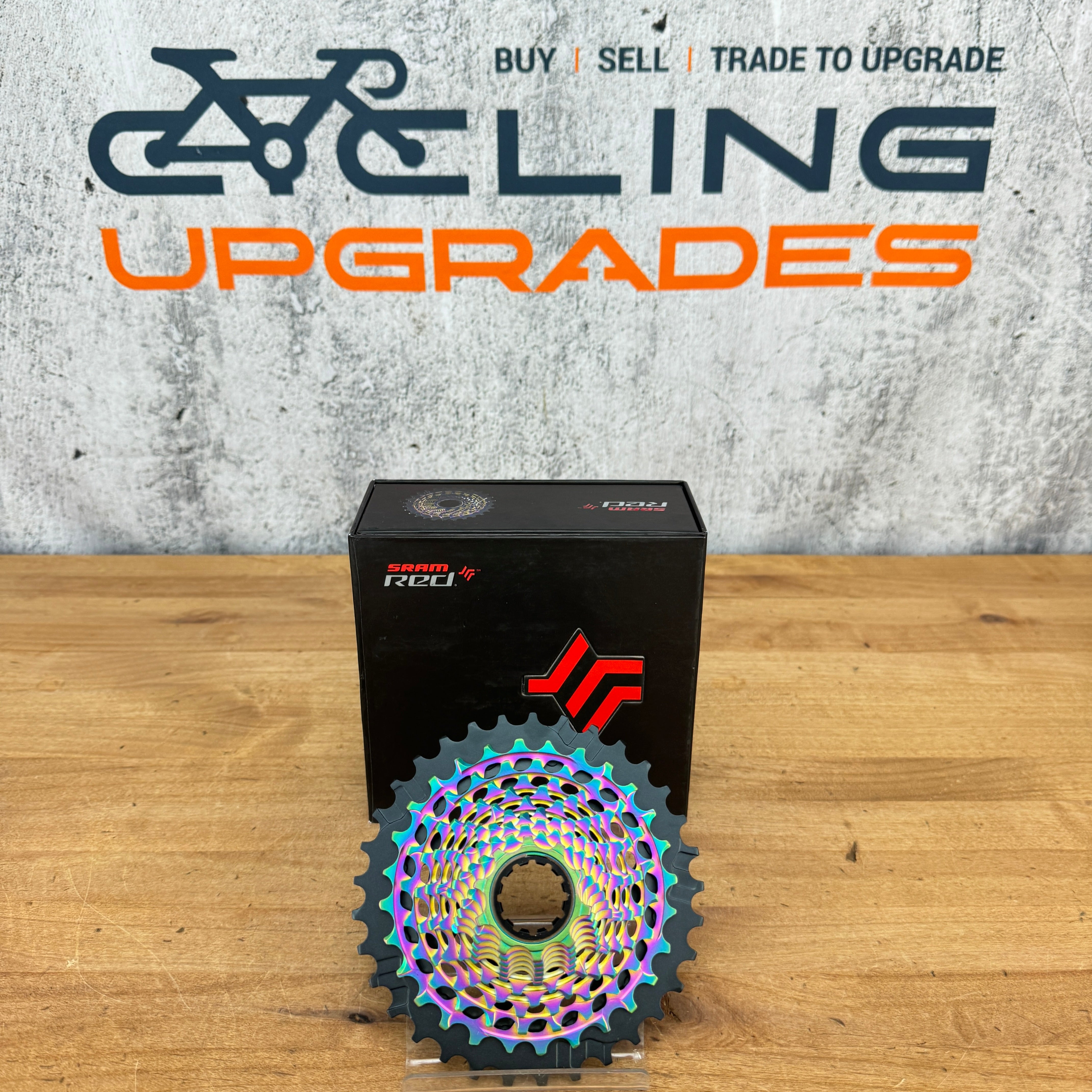 New! SRAM Red AXS D1 XG-1290 10-33t XDR Rainbow 12-Speed Bike Cassette –  CyclingUpgrades.com