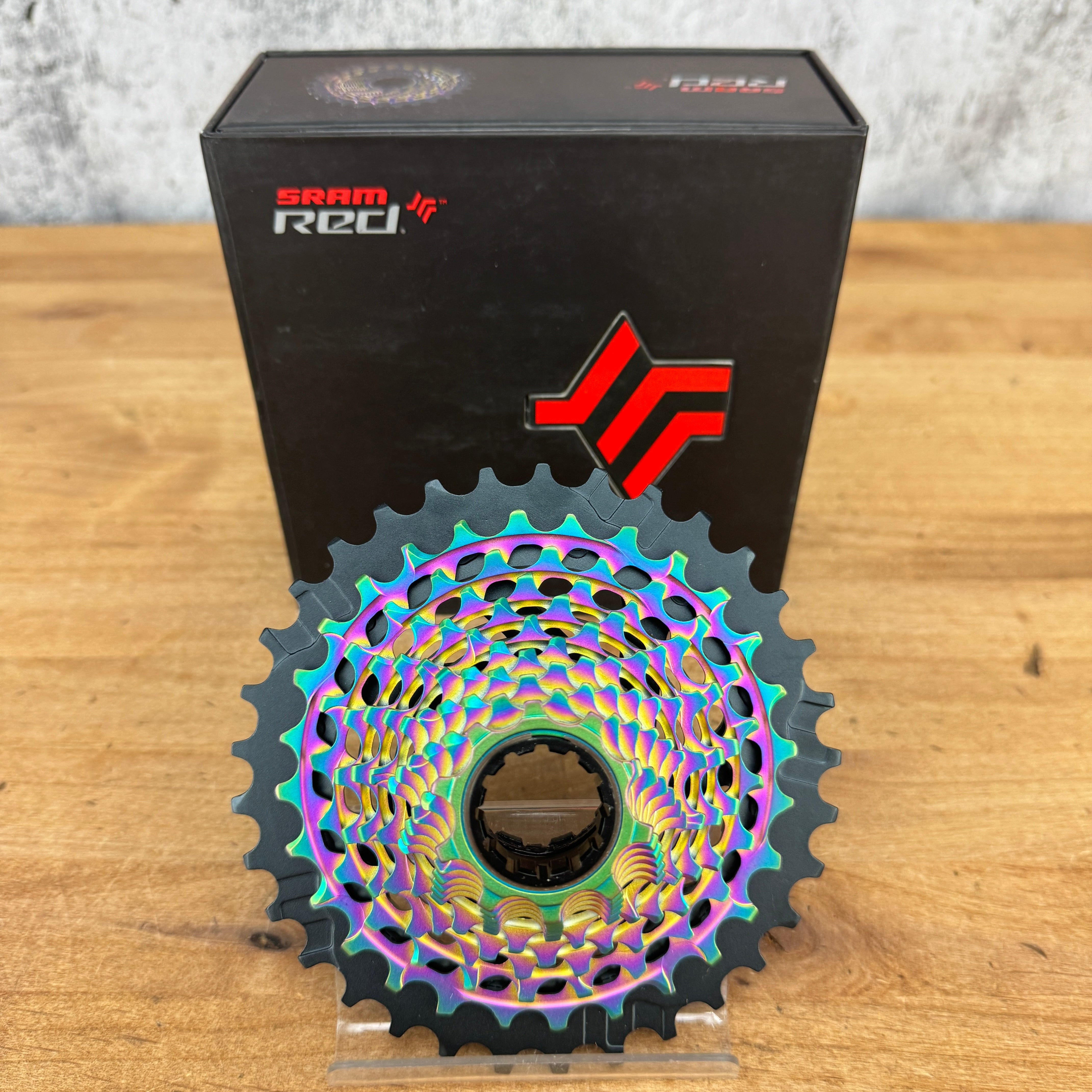 New! SRAM Red AXS D1 XG-1290 10-33t XDR Rainbow 12-Speed Bike Cassette 211g