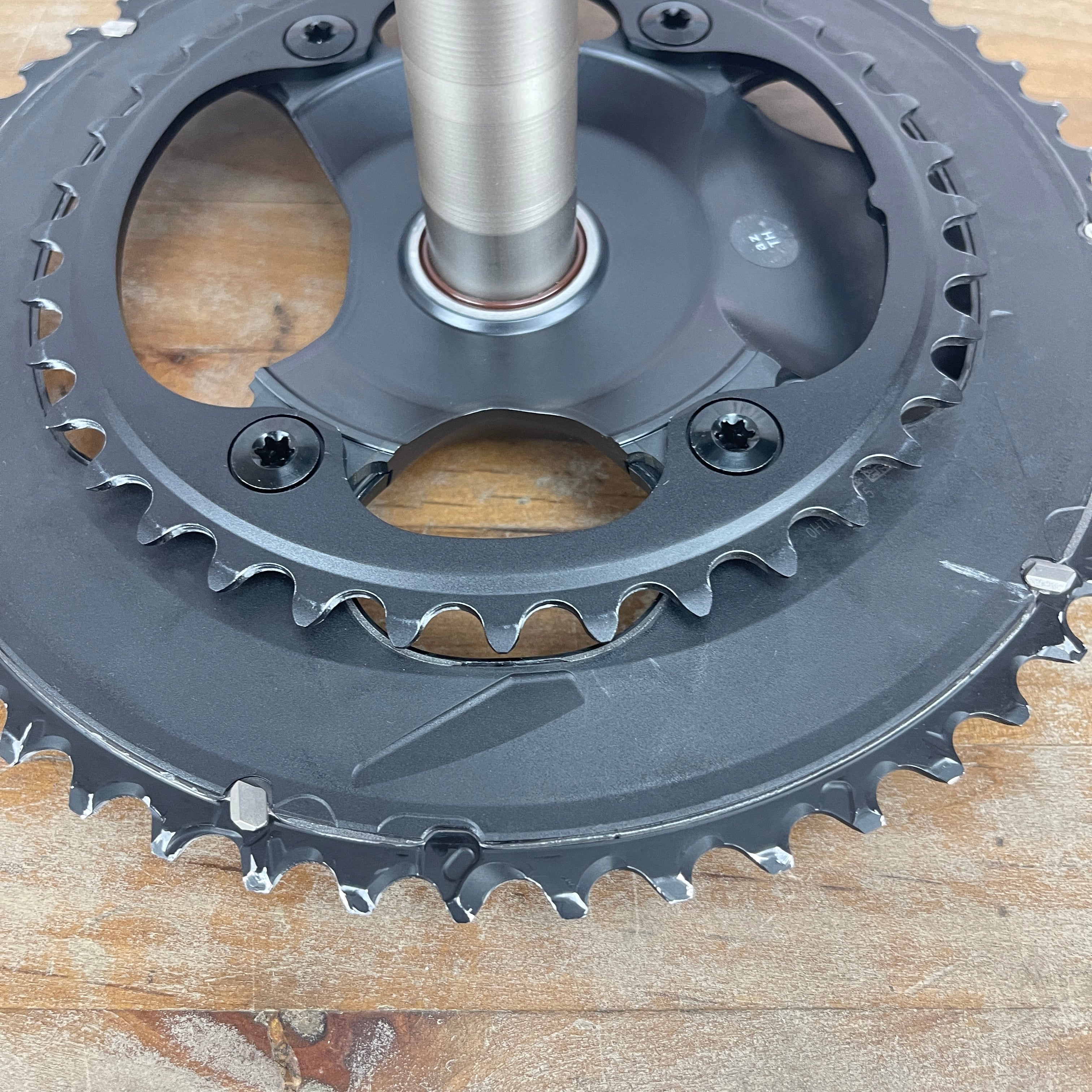 Shimano Ultegra FC-R8100 172.5mm 52/36t 12-Speed Alloy Bike Crankset 7 –  CyclingUpgrades.com