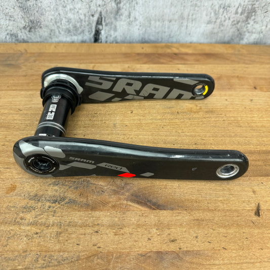 SRAM Red 22 175mm Carbon 3-Bolt Direct Mount Crankset Crank Arms 30mm Spindle