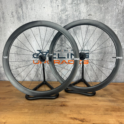 New! Enve Foundation 45 Carbon Tubeless Disc Wheelset 700c 1660g Industry Nine Hubs