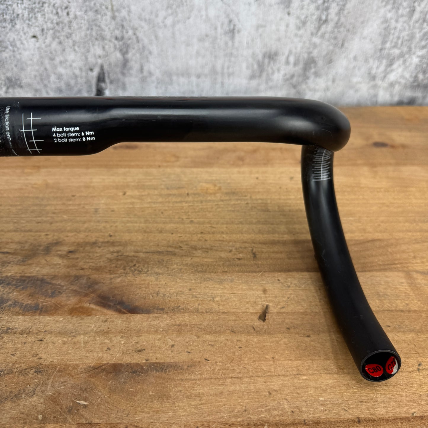 3T Ergonova Team 42cm 31.8mm Carbon Road Bike Handlebar 197g