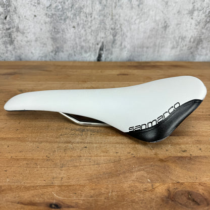 San Marco Concor XSilite 132mm 7x7mm Alloy Rail Bike Saddle 195g