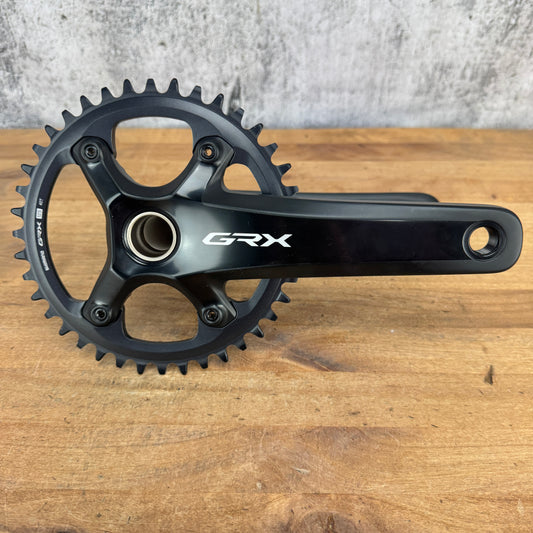 New Takeoff! Shimano GRX RX820 12-Speed 172.5mm 40t 24mm Crankset 648g MSRP $250