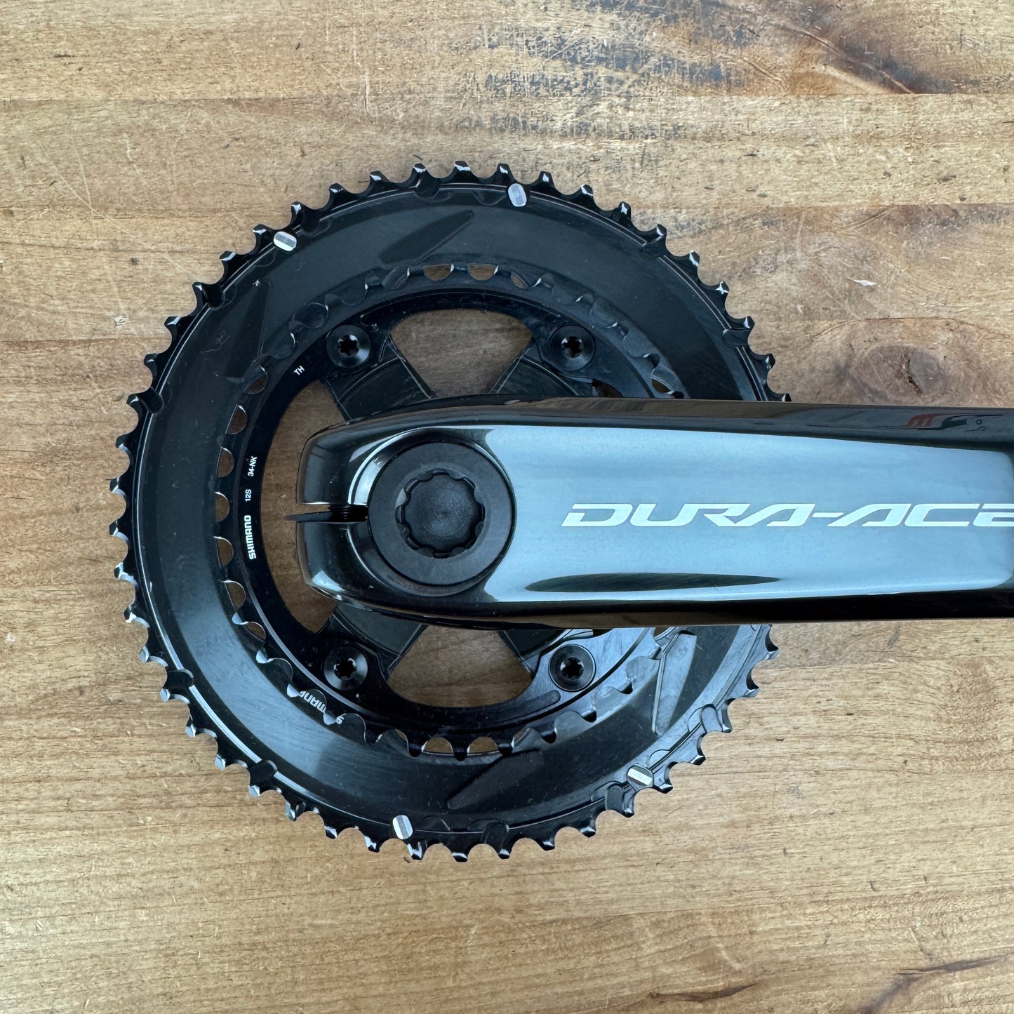 Low Mile! Shimano Dura-Ace FC-R9200 12-Speed 50/34t 172.5mm Crankset 679g