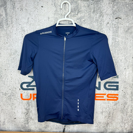 Light Use! La Passione PNS 2 Men's Medium Navy Short Sleeve Cycling Jersey