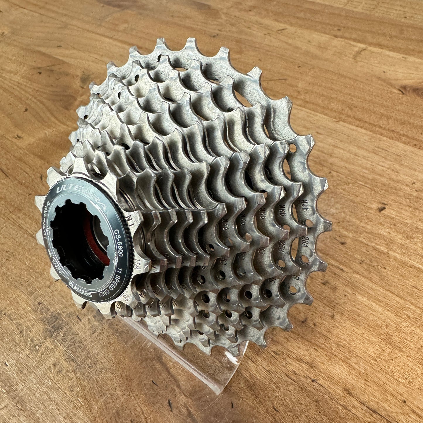 Shimano Ultegra CS-6800 11-28t 11-Speed Bike Cassette 245g "Typical Wear"