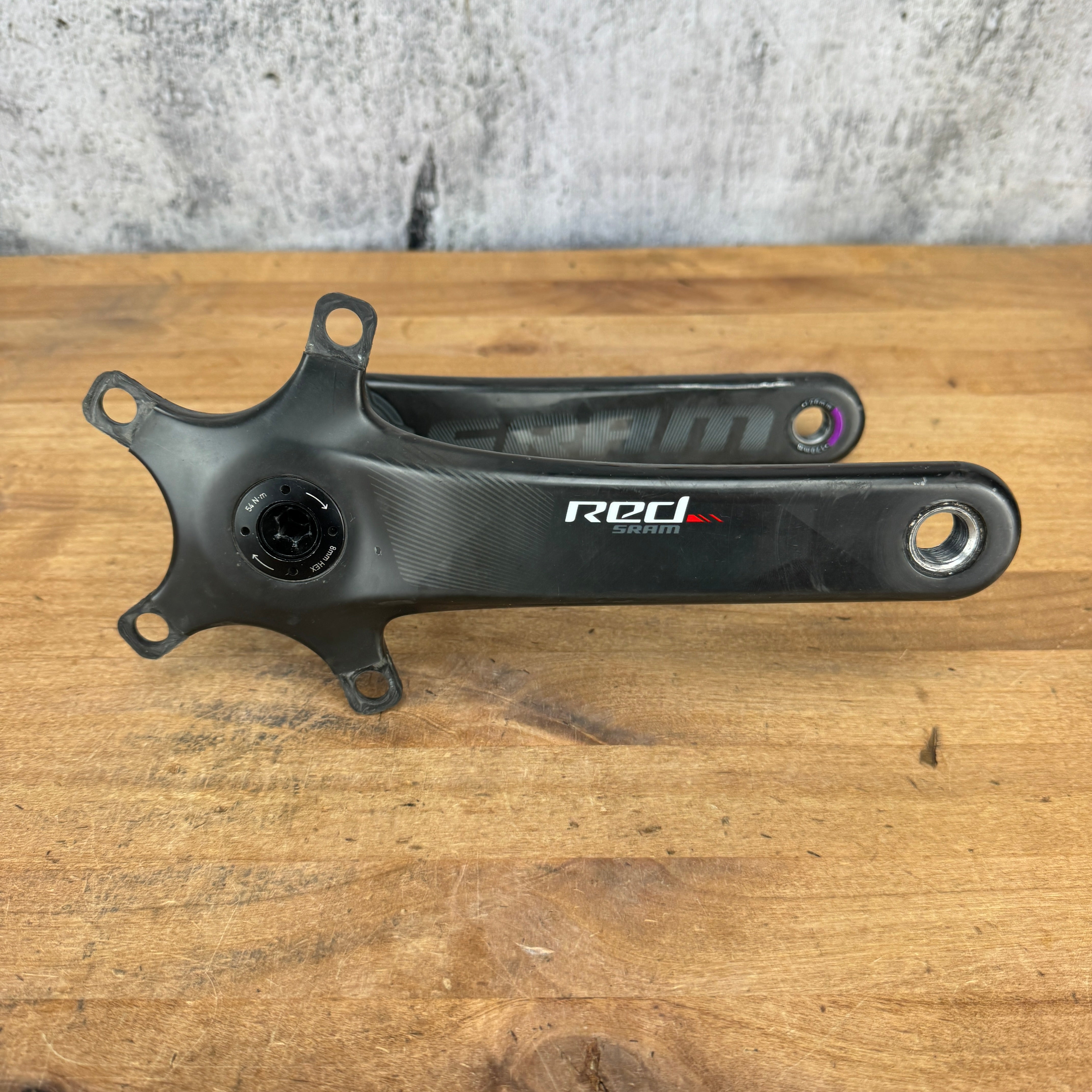 SRAM Red 22 170mm Carbon Bike Crankset Crank Arms BB30 Spindle 521g –  CyclingUpgrades.com