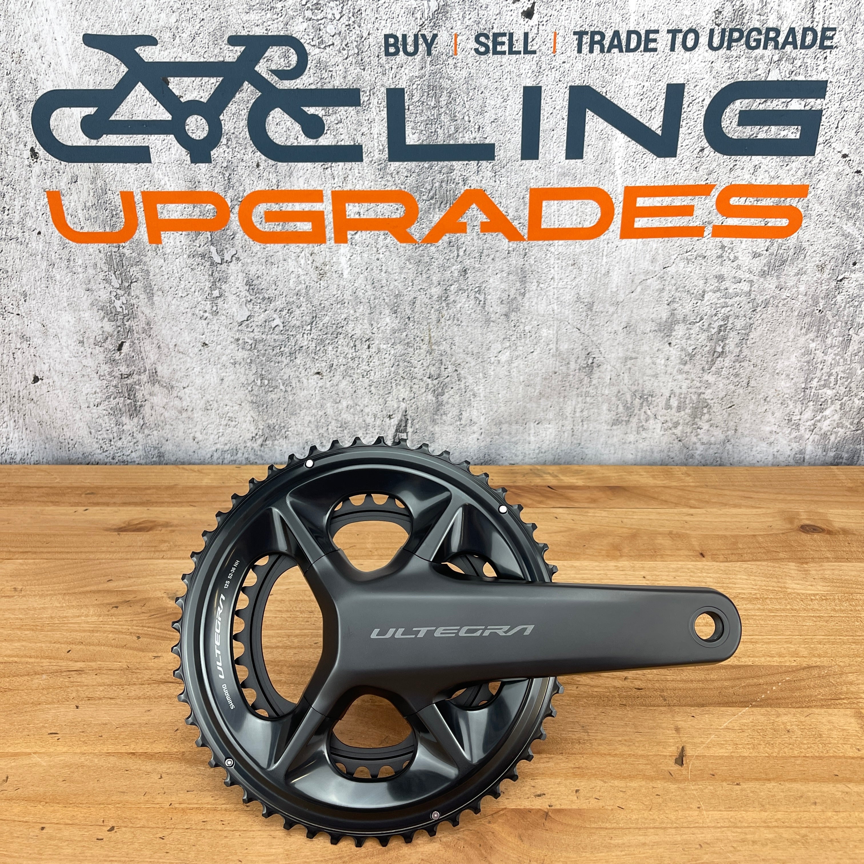 New! Shimano Ultegra FC-R8100 Hollowtech II 172.5mm 52/36t 2x12-speed –  CyclingUpgrades.com