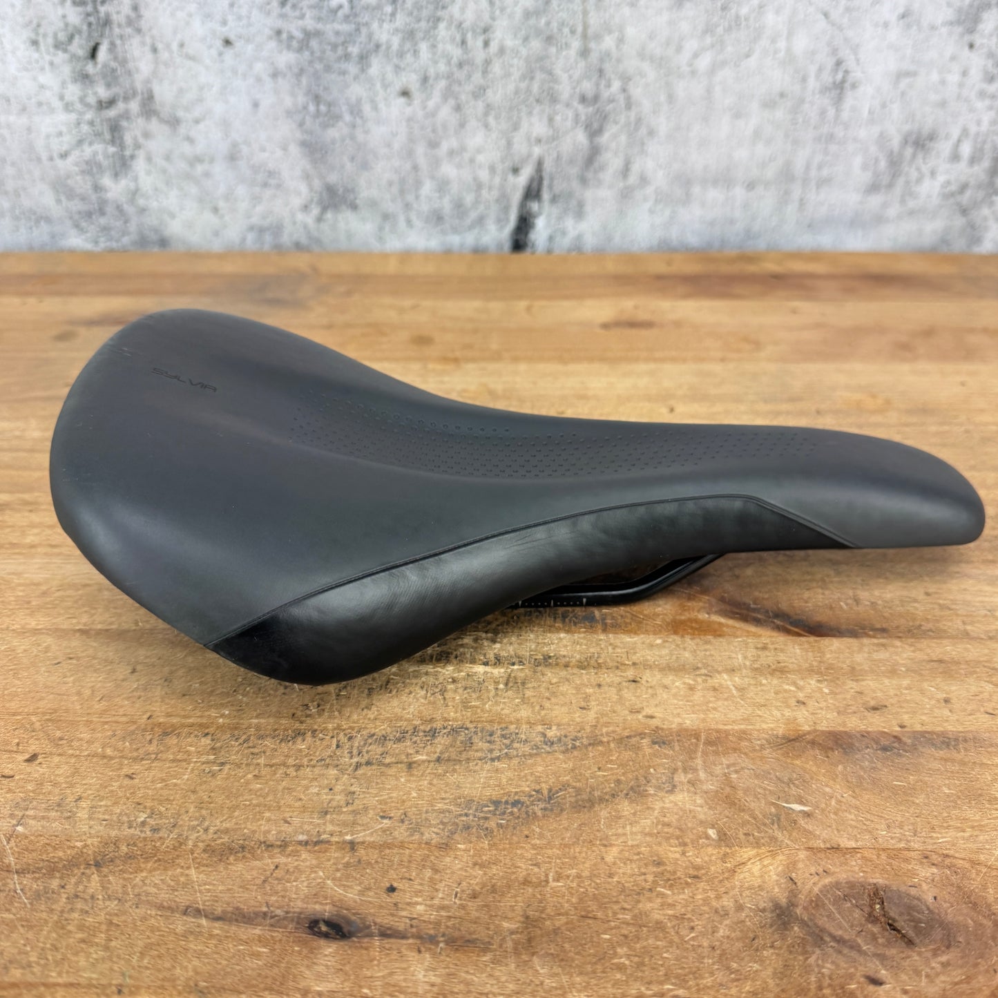 Low Mile! Liv Sylvia Particle Flow 150mm 7x7mm Steel Rails Bike Saddle