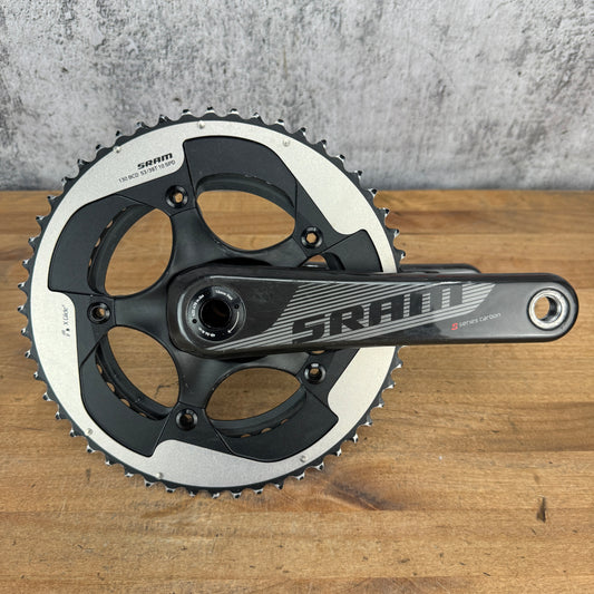 SRAM S-900 172.5mm 53/39t 130BCD Carbon 30mm Spindle 10-Speed Crankset 708g