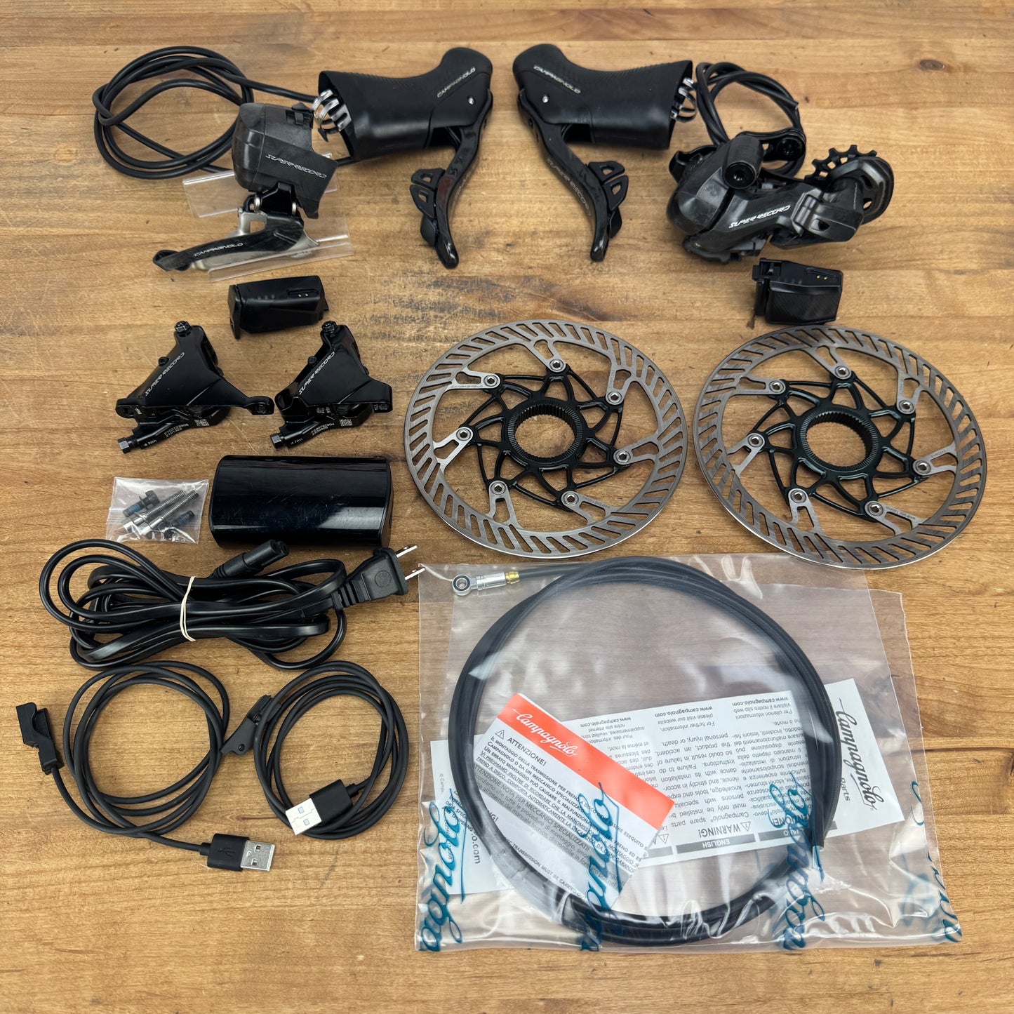 Campagnolo Super Record WRL 12-Speed Electronic Wireless Disc Brake Mini Groupset