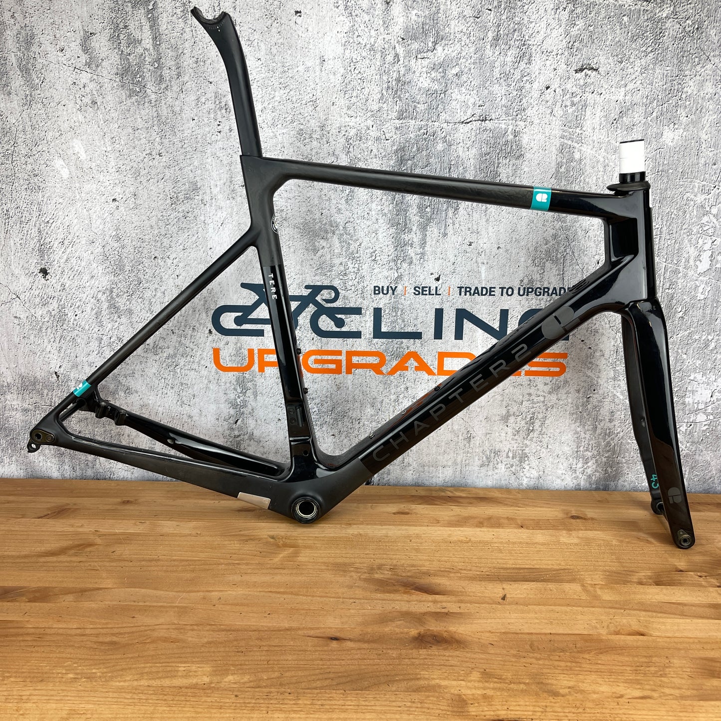 Chapter2 Tere Medium 55cm Disc Brake Carbon Road Bike Frameset 700c 1893g