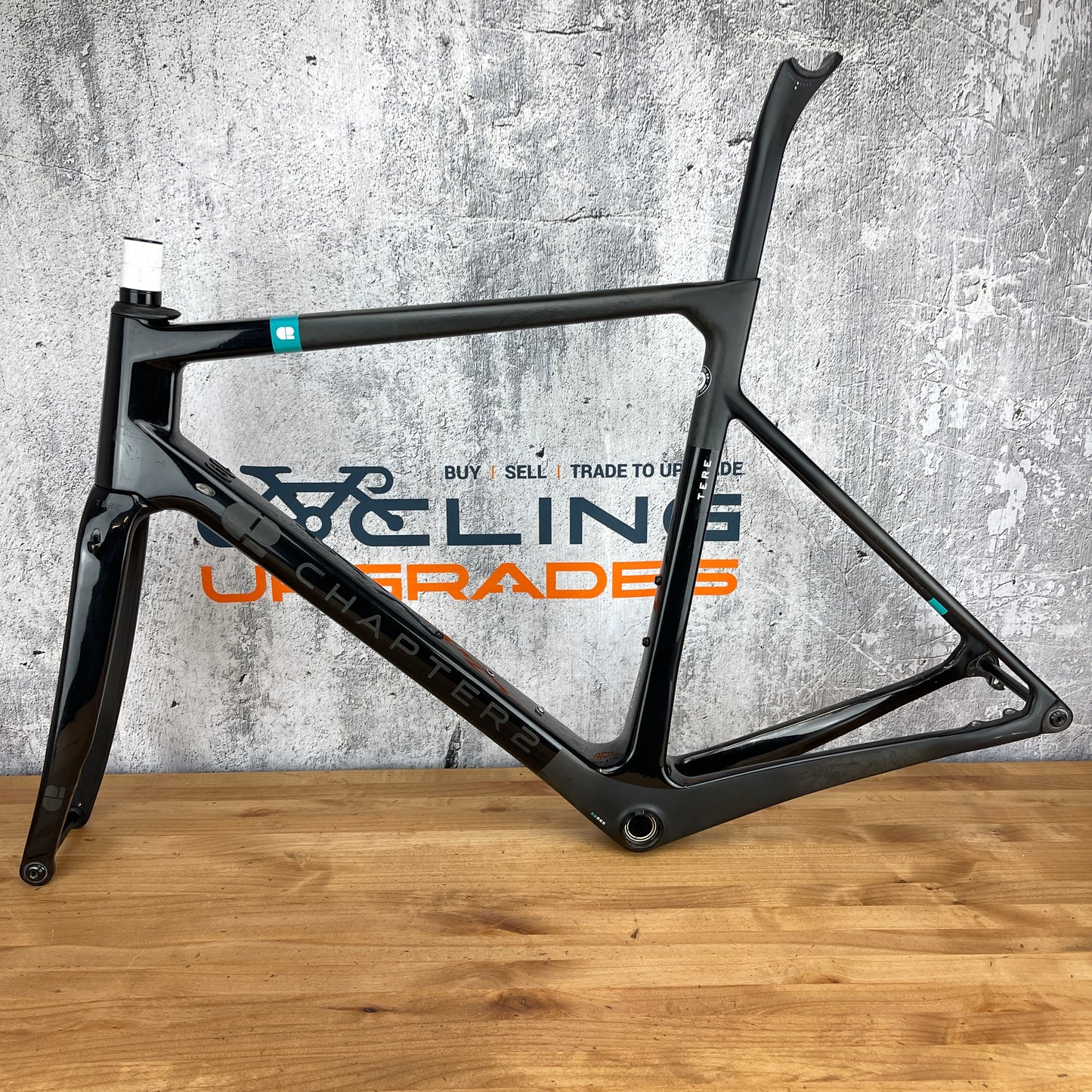 Chapter2 Tere Medium 55cm Disc Brake Carbon Road Bike Frameset 700c 1893g