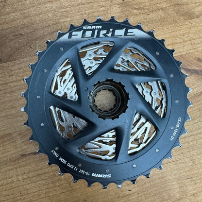 SRAM Force AXS XG-1270 D1 10-36t 12-Speed XDR Bike Cassette 310g