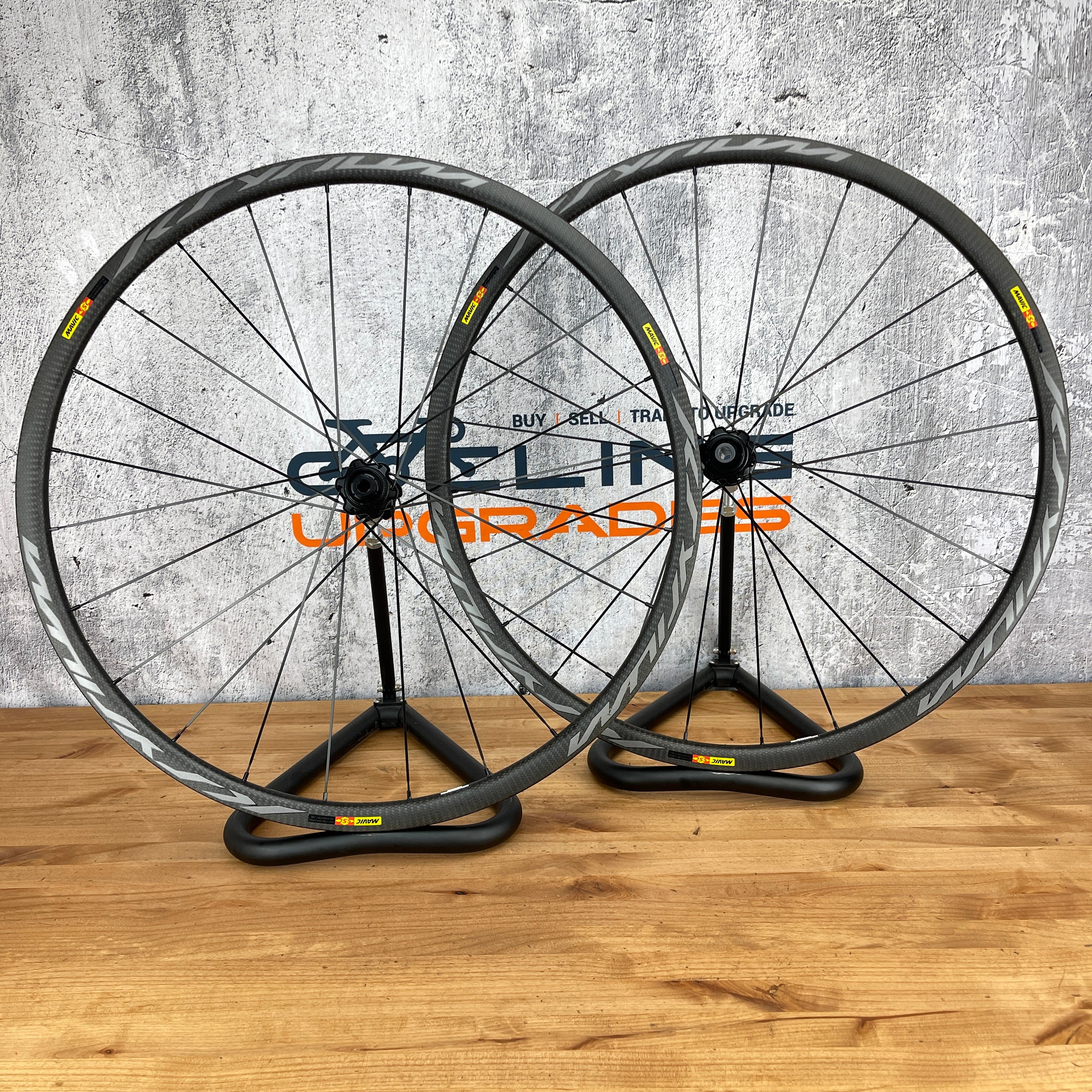 New! Mavic Ksyrium Pro SL SSC Carbon Tubular Wheelset 700c Disc Brake –  CyclingUpgrades.com