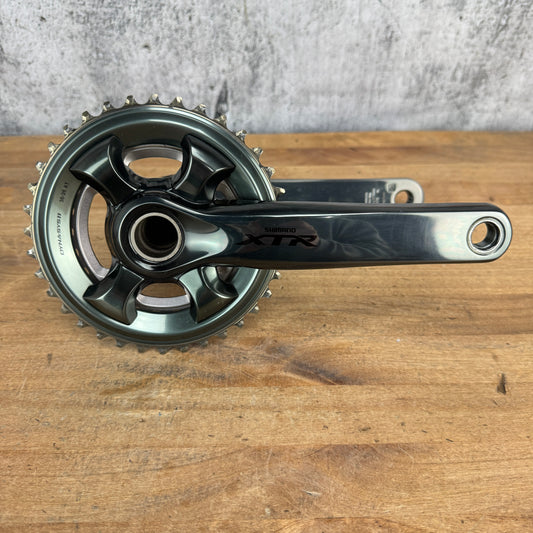 Ridden Once! Shimano XTR FC-M9000 36/26t Chainrings 175mm Arm Length Crankset