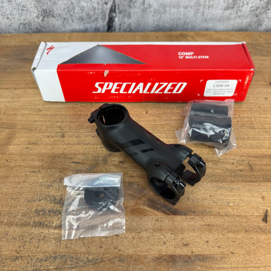 New! Specialized Multi Stem Comp 90mm Alloy Adjustable Angle 31.8mm Stem 1 1/8"