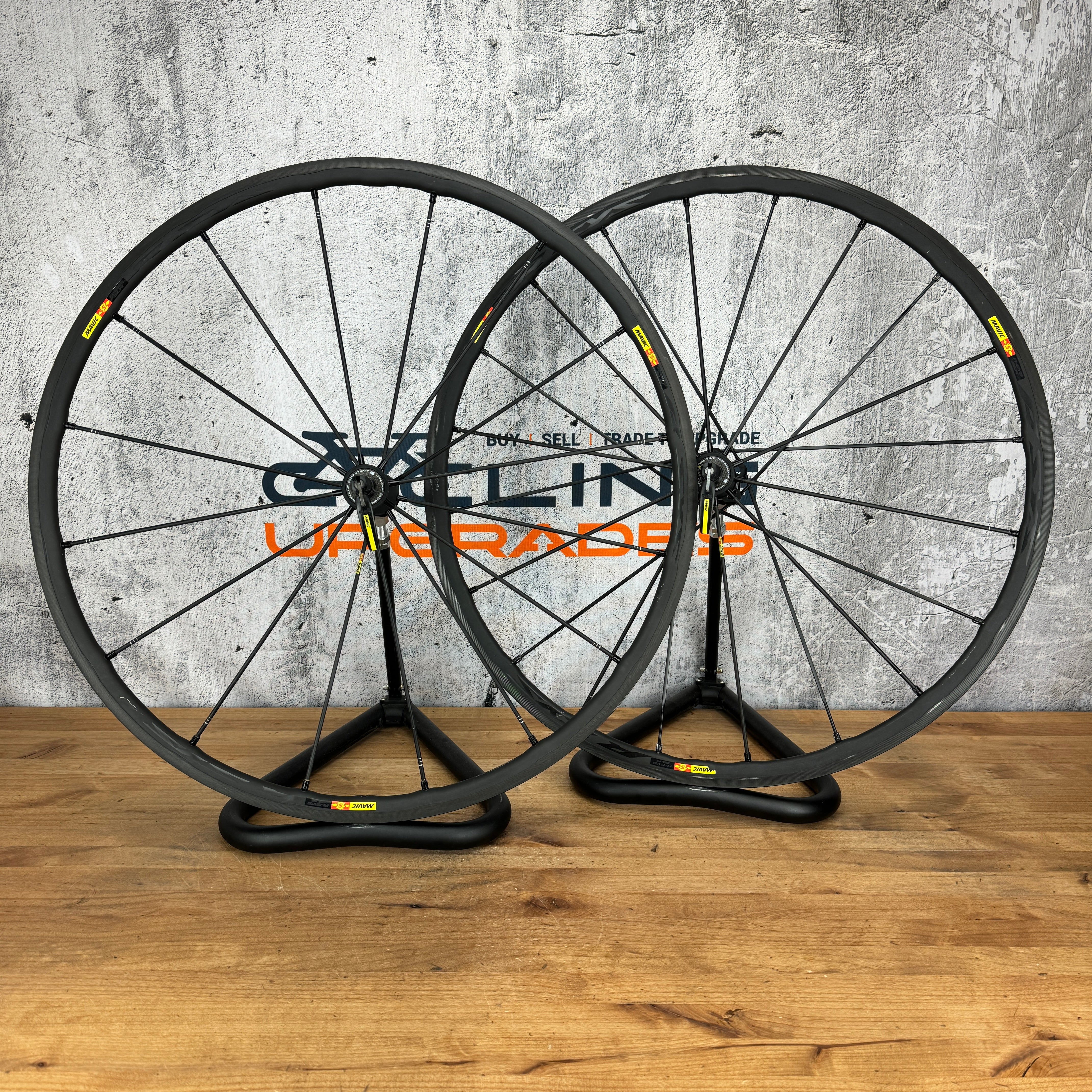 Low Mile! Mavic SSC R-SYS SLR Alloy Clincher Wheelset 700c Rim Brake 1364g