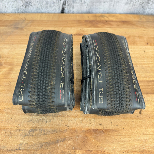 Light Use! Pair Bontrager GR1 Team Issue 700c x 35mm Tubeless Gravel Tires