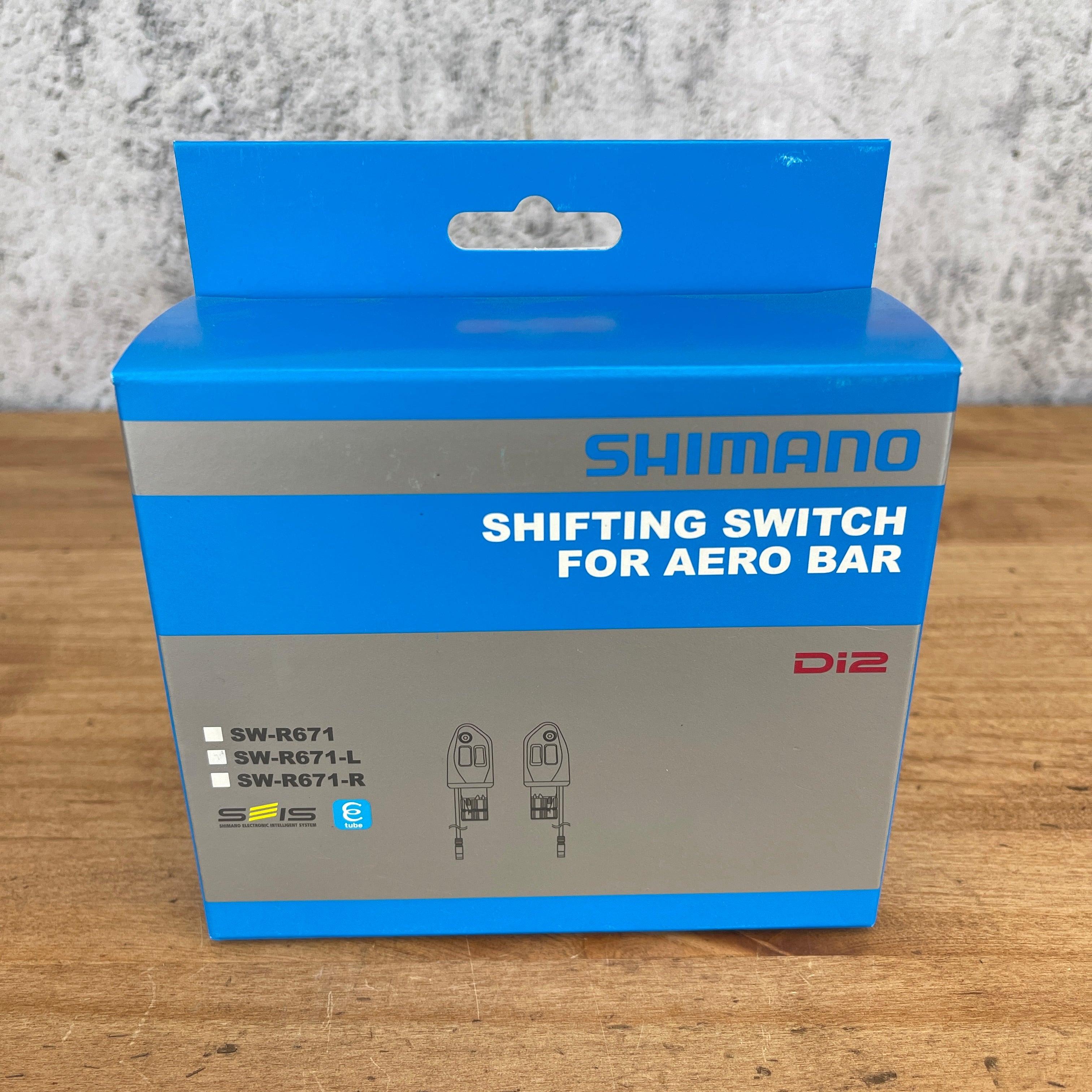 New! Shimano SW-R671 Di2 Aero Shifting TT/Triathlon Bar End 10/11-Spee –  CyclingUpgrades.com