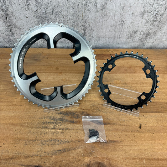 Shimano Dura-Ace FC-9000 11-Speed 52/36t 4-Bolt 110BCD Chainring Set 141g