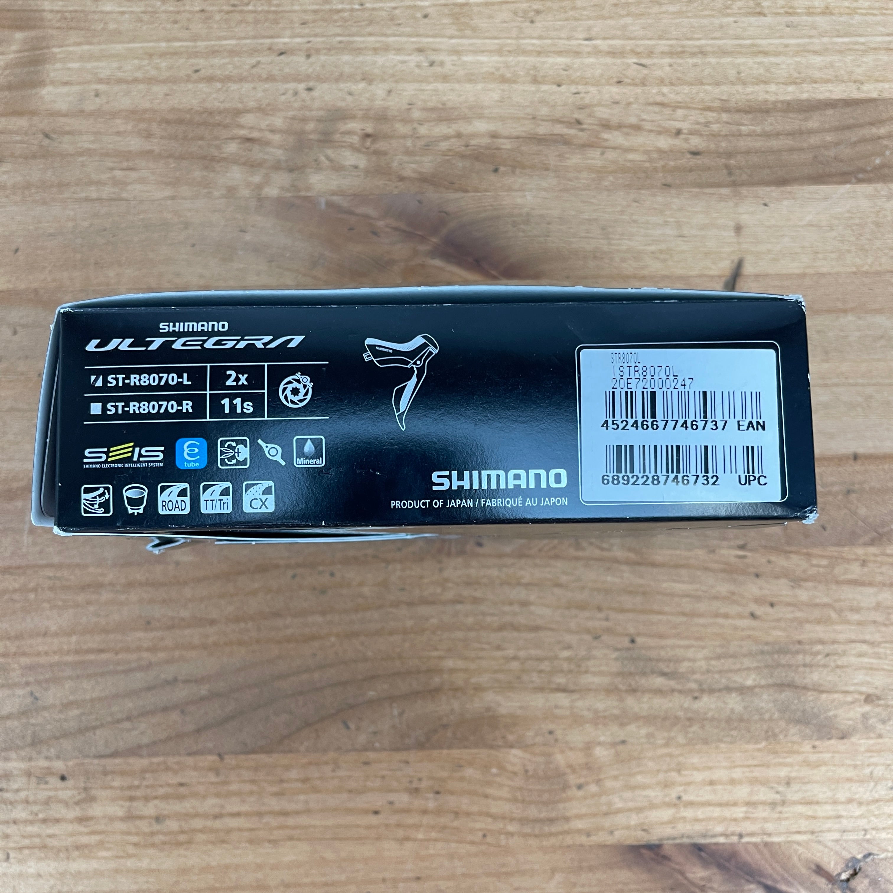New! Shimano ST-R8070-L Ultegra Di2 11-Speed Hydraulic Disc Brake