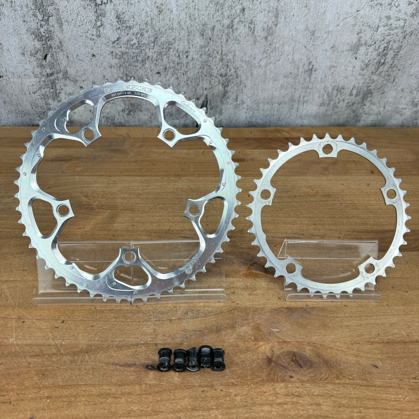 Race Face Cadence 53/39t 130BCD 5-Bolt Chainring Set 150g