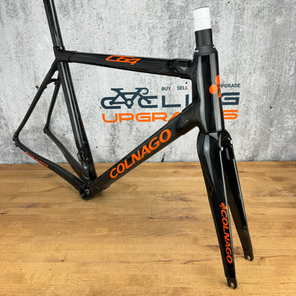 Gnar Paint! Colnago C64 52s (55cm TT) Rim Brake Carbon Frameset 700c Custom FInish