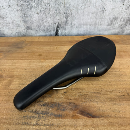 Light Use! Fizik Tundra M3 125mm 7x7mm Kium Rails Bike Saddle 218g