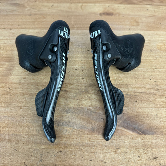 Campagnolo Record 10 Ultra Mechanical Rim Brake Carbon 10-Speed Shifters 328g