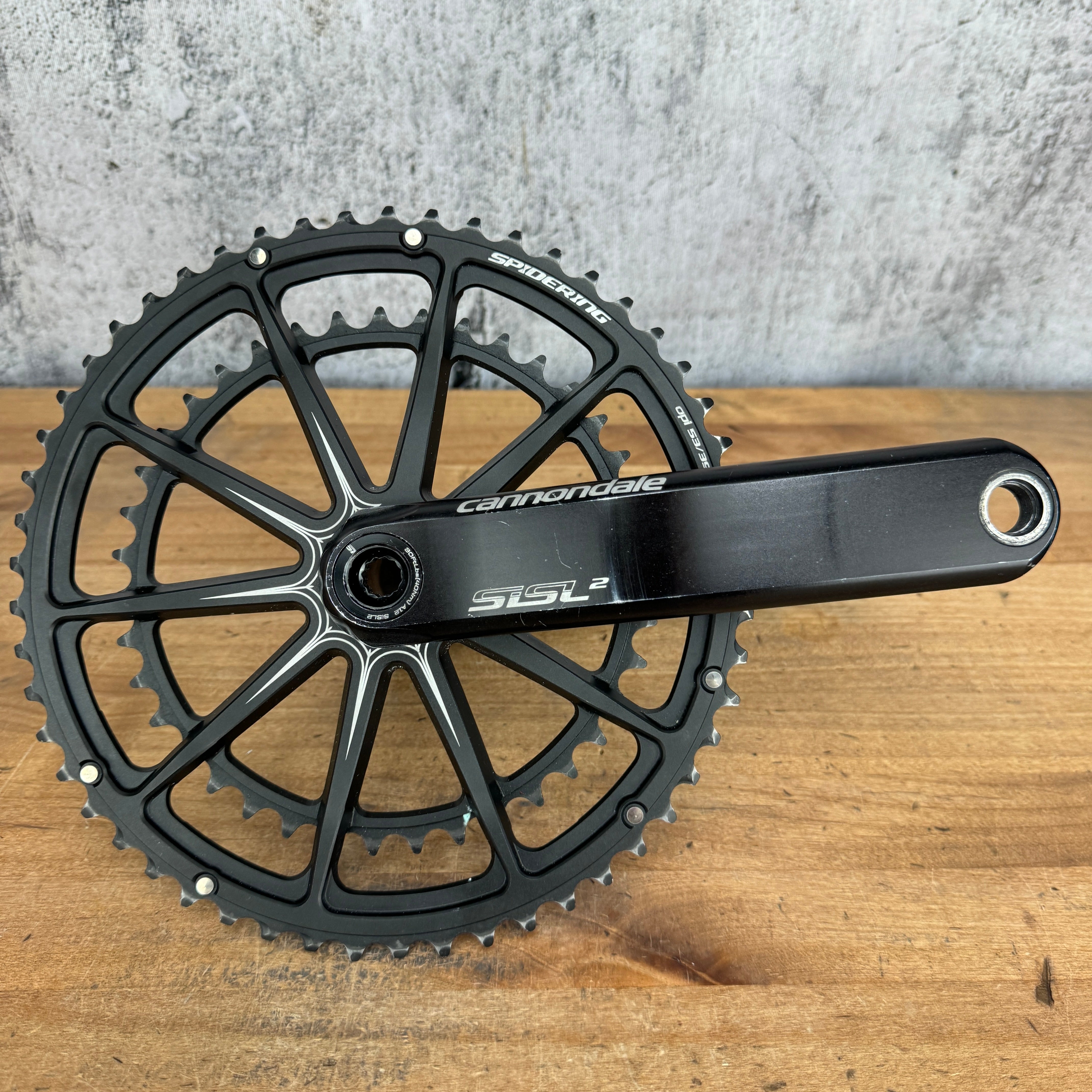 Cannondale Hollowgram SiSL2 172.5mm 53 39t 30mm Alloy Bike Crankset 520g