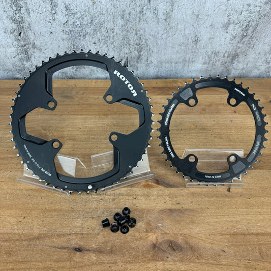 Rotor Round 55/42t  4x110BCD for Shimano Bike Chainring Set 200g