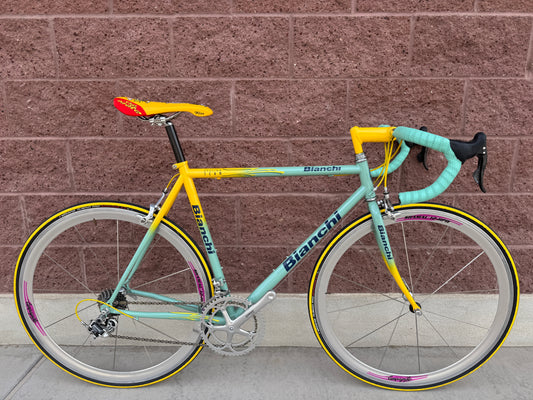 1998 Bianchi Mega Pro XL Mercatone Uno "Marco Pantani" 55cm Road Bike Restoration