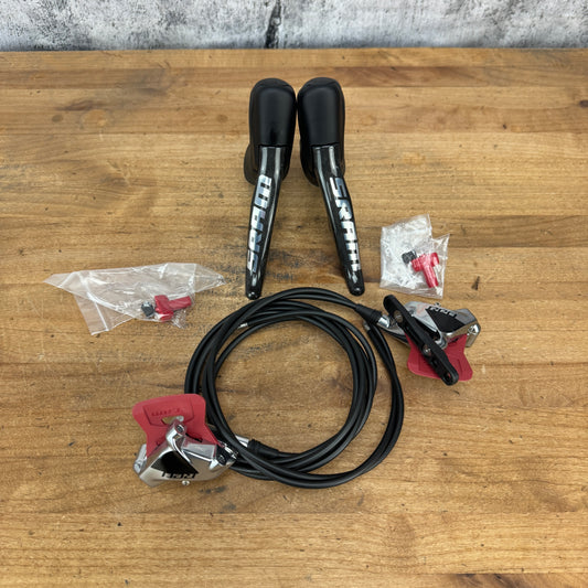 New! SRAM Red AXS HRD D1 Team Issue 12-Speed Shifters + Disc Brake Calipers