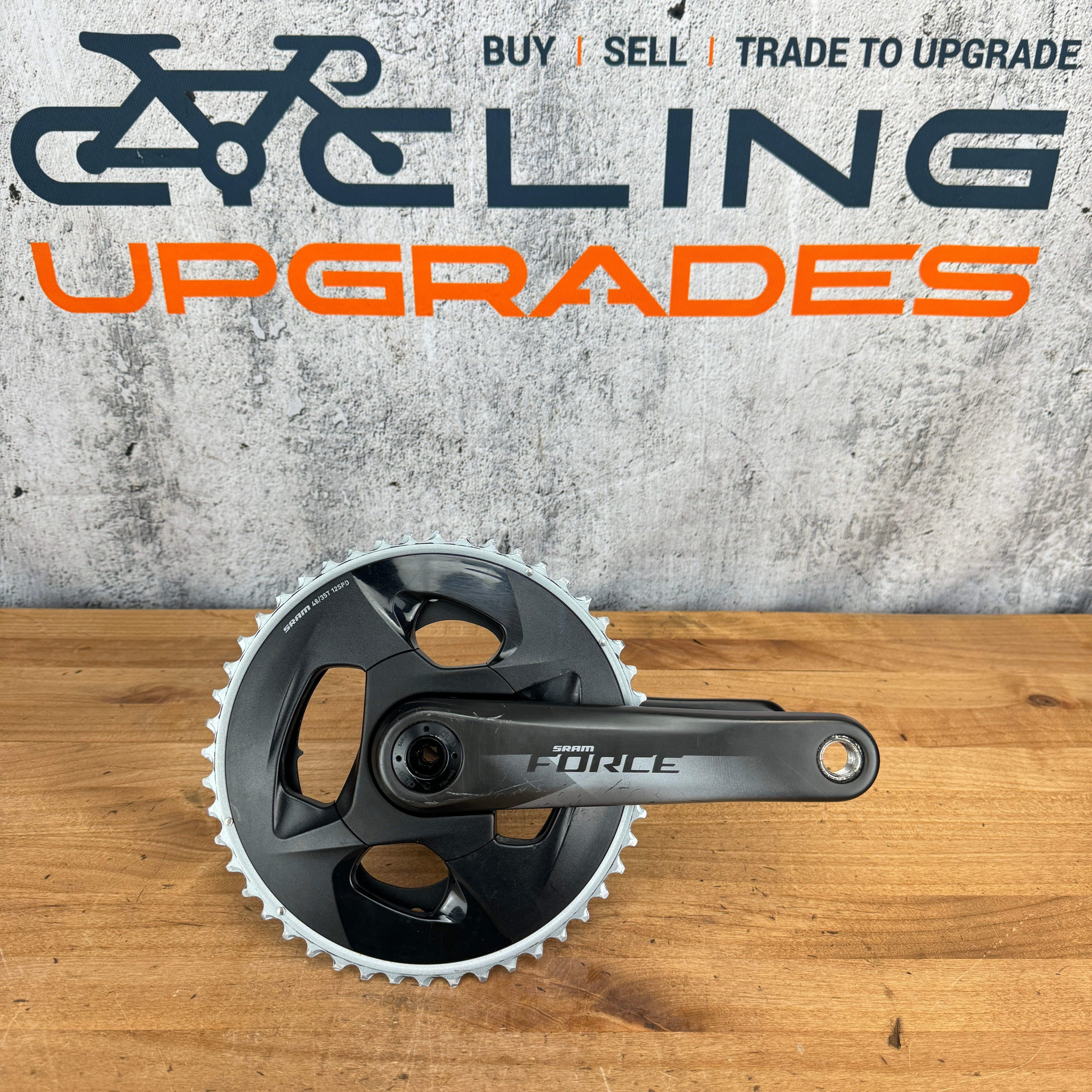 SRAM Force AXS 172.5mm DUB 29mm 48/35t 12-Speed Carbon Bike Crankset 6 –  CyclingUpgrades.com