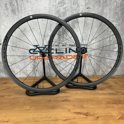 Low Mile! Roval Terra CLX Carbon Tubeless Disc Brake Gravel Wheelset 700c 1312g