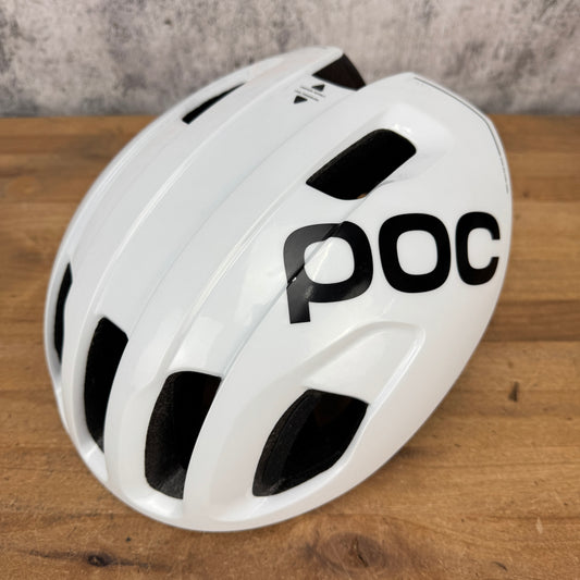 POC Ventral White/Black Mips Large 56/61cm Road Cycling Helmet