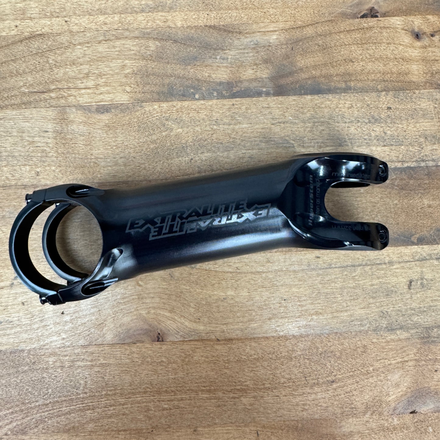 New! Extralite HyperStem 110mm ±12 Degree 31.8mm Black Bike Stem 83g