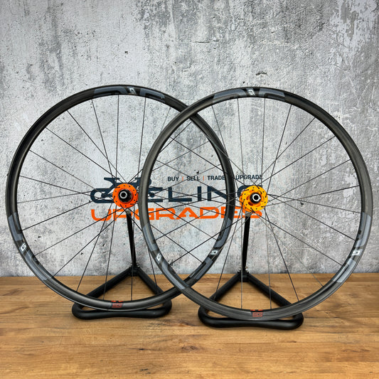 Enve G23 Chris King R45D Matte Mango Disc Brake Tubeless Carbon Wheelset 1392g