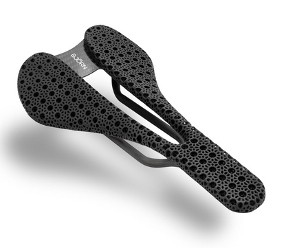 New! Bjorn Cycles Setka 3D Printed 143mm 7x9mm Carbon Rail Bike Saddle 131g