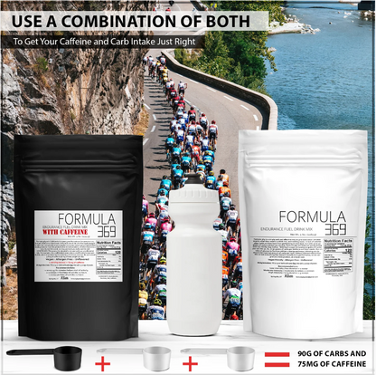 Formula 369 Endurance Fuel Drink Mix With Caffeine 3lb Bag for Endurance Sports