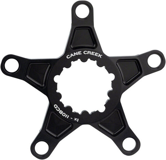 New! Cane Creek 1x Black 5-Bolt 110BCD Direct Mount Chainring Spider BAI0057 47g