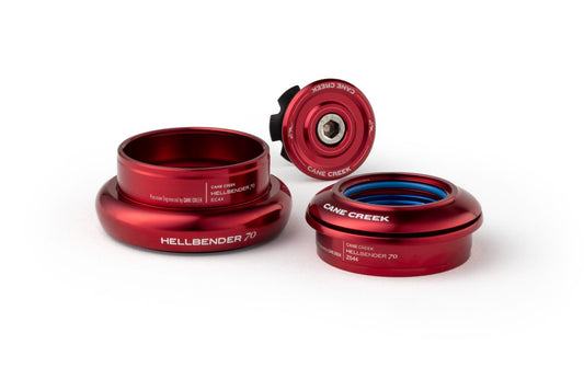 New! Cane Creek Hellbender 70 1 1/8" ZS44/28.6/H8 EC44/40 BAA1187 Red Headset