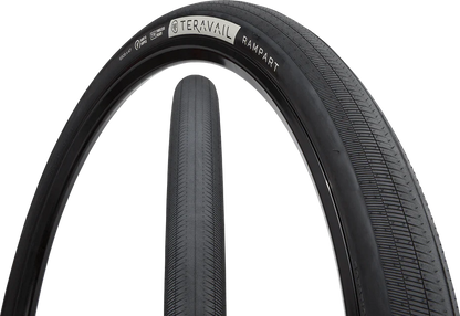 New! Single Teravail Rampart Light & Supple 700c x 38mm All-Road Tubeless Tire